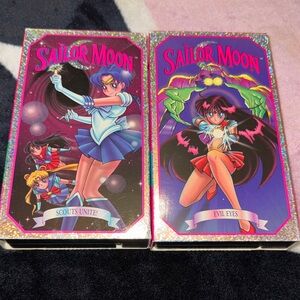 Vintage Sailor Moon VHS Set